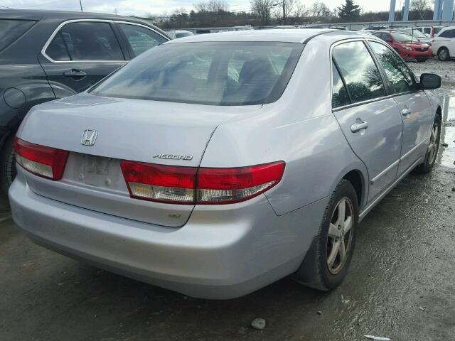 1HGCM567X4A005016 - 2004 HONDA ACCORD EX SILVER photo 4