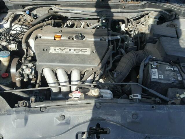 1HGCM567X4A005016 - 2004 HONDA ACCORD EX SILVER photo 7