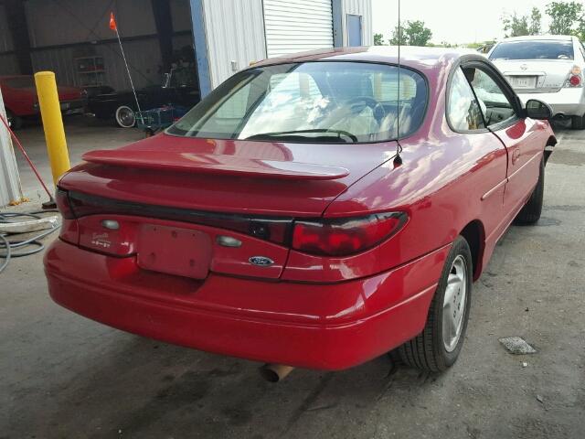 3FAFP11322R226926 - 2002 FORD ESCORT ZX2 RED photo 4