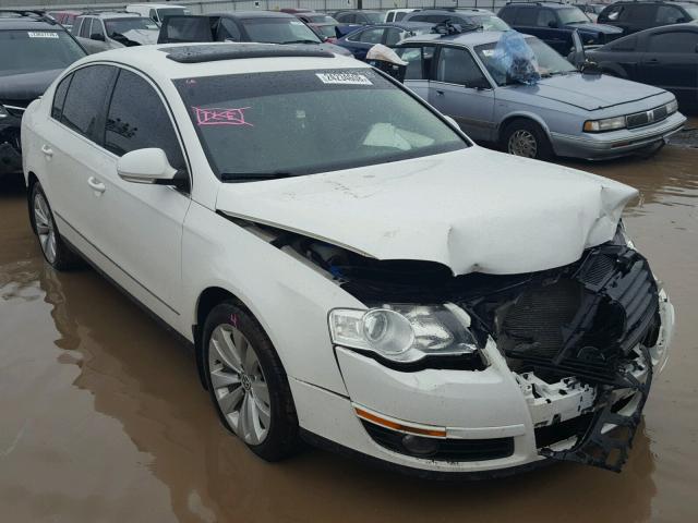 WVWJK7AN8AE068181 - 2010 VOLKSWAGEN PASSAT KOM WHITE photo 1