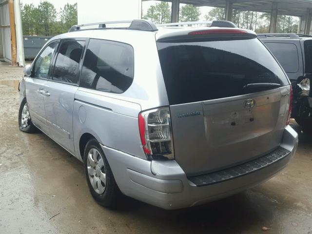 KNDMC233876033216 - 2007 HYUNDAI ENTOURAGE SILVER photo 3