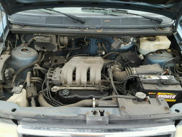 1B4GK54R1NX214893 - 1992 DODGE GRAND CARA BLUE photo 7