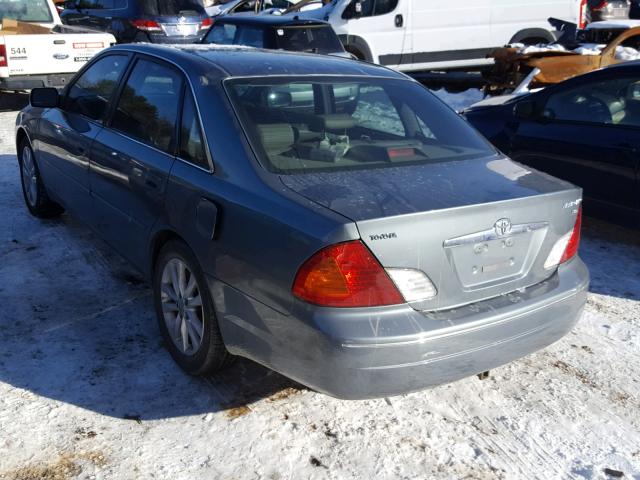 4T1BF28B71U133448 - 2001 TOYOTA AVALON XL GRAY photo 3