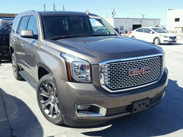 1GKS1BKC6GR446804 - 2016 GMC YUKON SLT BROWN photo 1