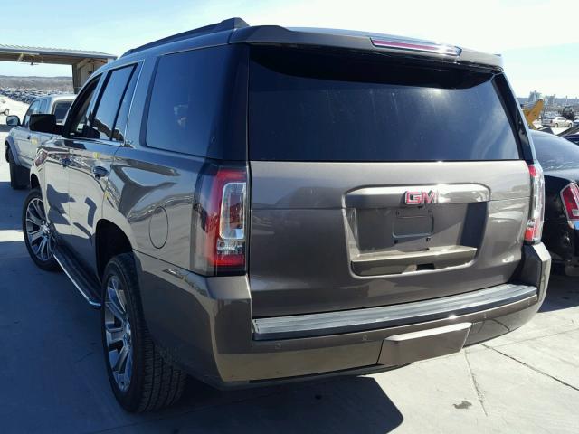 1GKS1BKC6GR446804 - 2016 GMC YUKON SLT BROWN photo 3