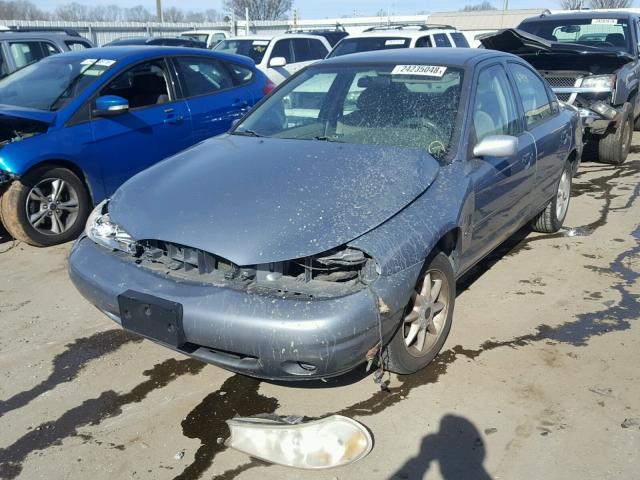 1FAFP663XXK210524 - 1999 FORD CONTOUR SE BLUE photo 2