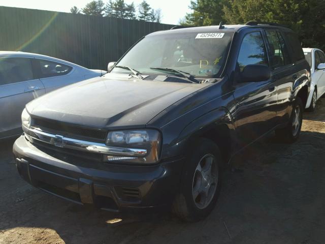 1GNDS13S562361842 - 2006 CHEVROLET TRAILBLAZE GREEN photo 2