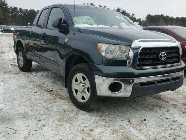 5TBBT54147S451125 - 2007 TOYOTA TUNDRA DOU GREEN photo 1