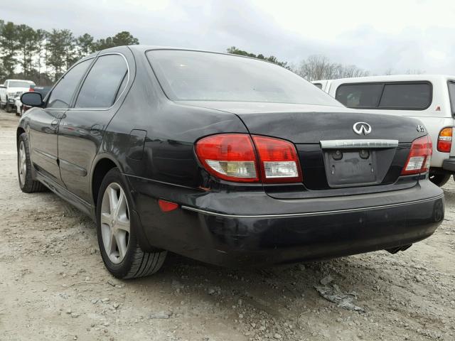 JNKDA31A82T011691 - 2002 INFINITI I35 BLACK photo 3