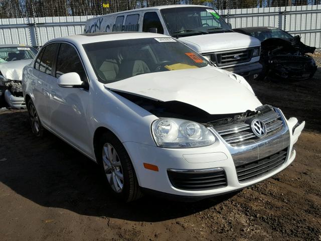 3VWRX7AJ1AM035368 - 2010 VOLKSWAGEN JETTA SE WHITE photo 1