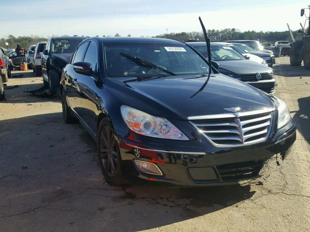 KMHGC4DF0AU070146 - 2010 HYUNDAI GENESIS 4. BLACK photo 1