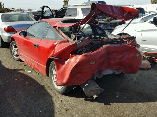 4A3AK44Y4XE043367 - 1999 MITSUBISHI ECLIPSE GS RED photo 3