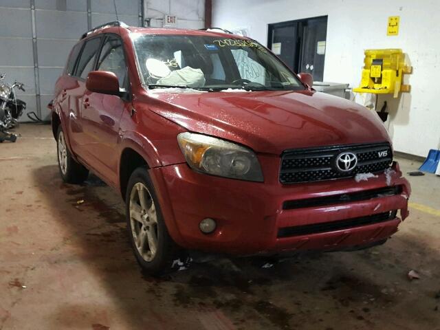 JTMBK32VX75019925 - 2007 TOYOTA RAV4 SPORT RED photo 1