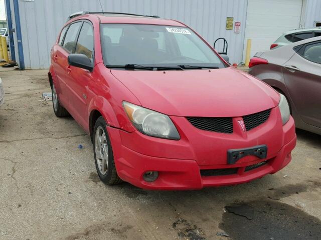 5Y2SL62844Z467039 - 2004 PONTIAC VIBE RED photo 1