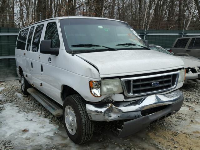 1FBNE31L35HA99072 - 2005 FORD ECONOLINE WHITE photo 1