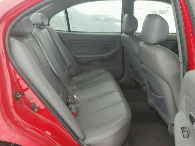 KMHDN46D65U042835 - 2005 HYUNDAI ELANTRA GL RED photo 6