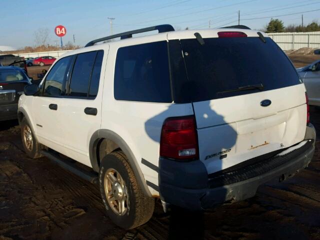 1FMZU72E62ZB38620 - 2002 FORD EXPLORER X WHITE photo 3