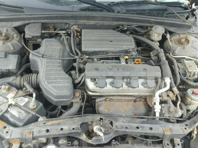 2HGES26784H515315 - 2004 HONDA CIVIC EX ნაცრისფერი ფოტო 7