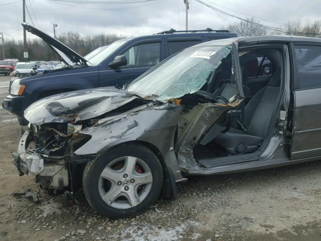 2HGES26784H515315 - 2004 HONDA CIVIC EX ნაცრისფერი ფოტო 9