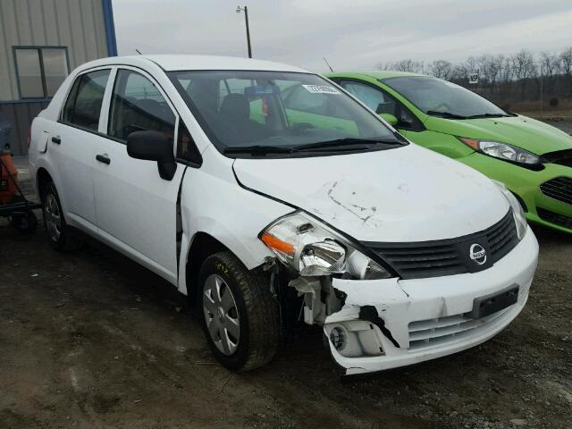 3N1CC1AP3AL358013 - 2010 NISSAN VERSA S WHITE photo 1