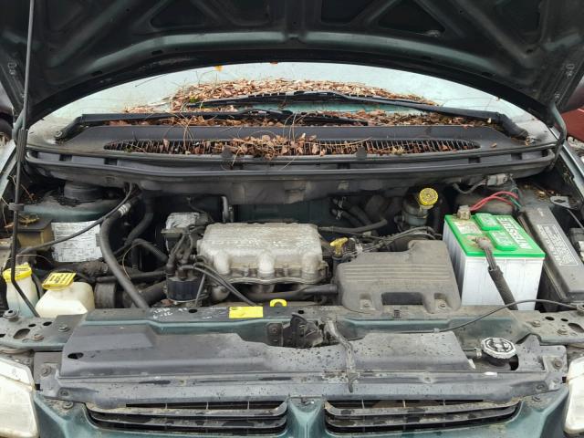 2B4GP2436WR816362 - 1998 DODGE GRAND CARA GREEN photo 7