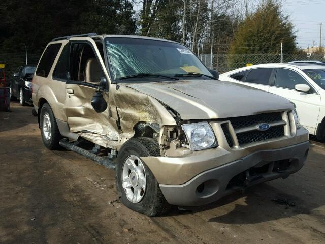 1FMCU70E01UC00890 - 2001 FORD EXPLORER S GOLD photo 1