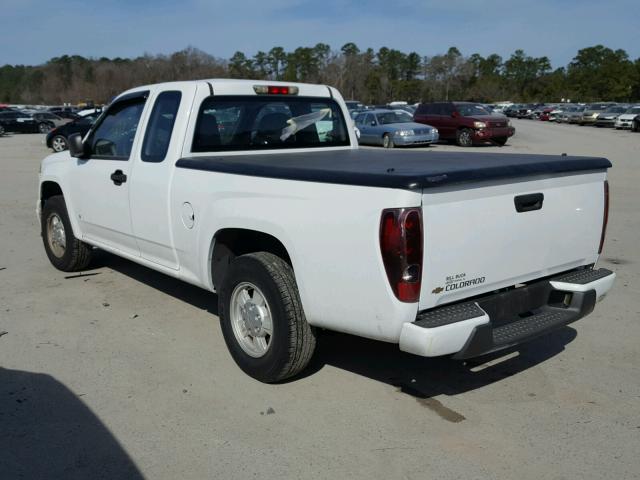 1GCCS198768307116 - 2006 CHEVROLET COLORADO WHITE photo 3