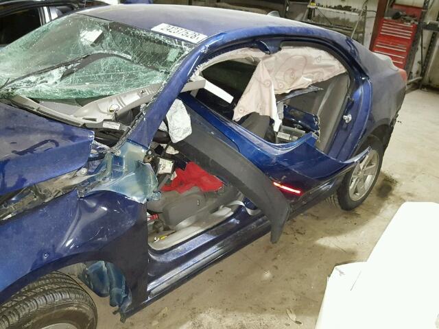 1G11B5SA1DU116705 - 2013 CHEVROLET MALIBU LS BLUE photo 10