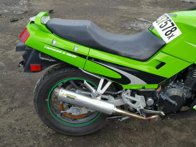 JKAEXMF182A086416 - 2002 KAWASAKI EX250 F GREEN photo 6