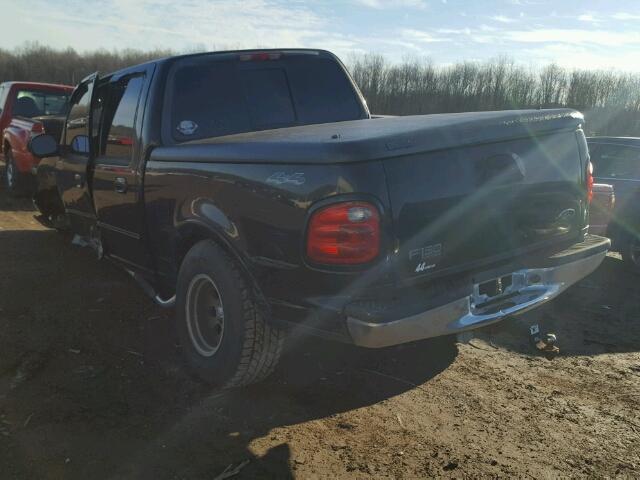 1FTRW08L81KB67152 - 2001 FORD F150 SUPER BLACK photo 3