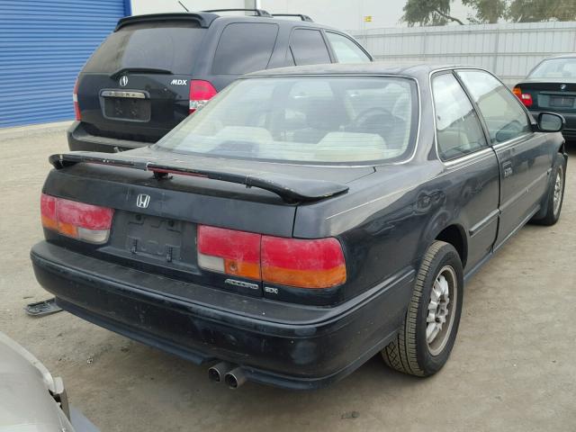 1HGCB7277PA017653 - 1993 HONDA ACCORD EX BLACK photo 4