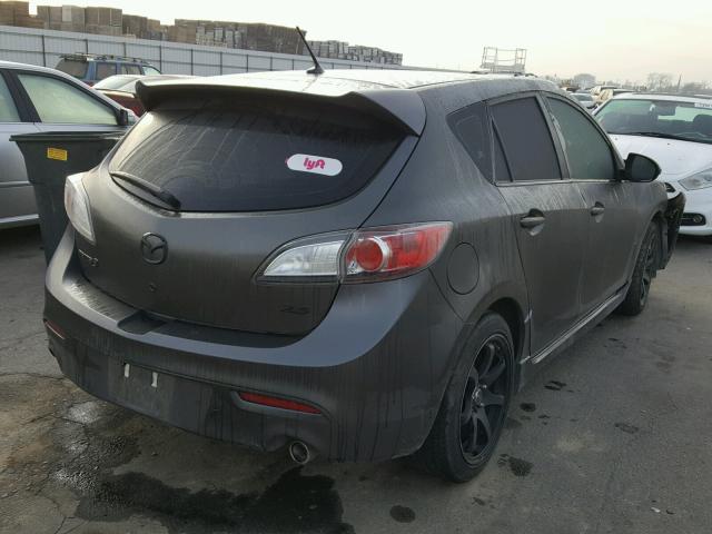 JM1BL1K63B1490373 - 2011 MAZDA 3 S CHARCOAL photo 4