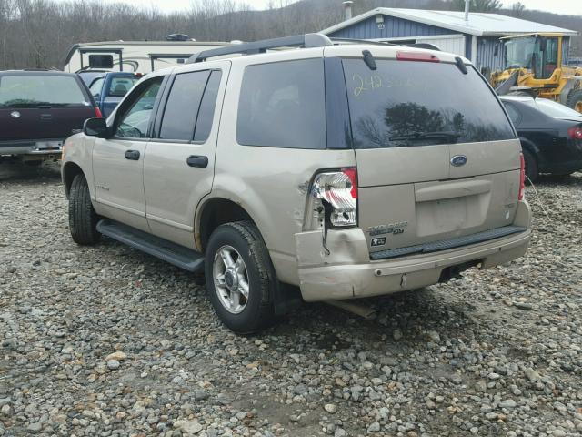 1FMZU73E55UA13978 - 2005 FORD EXPLORER X GOLD photo 3