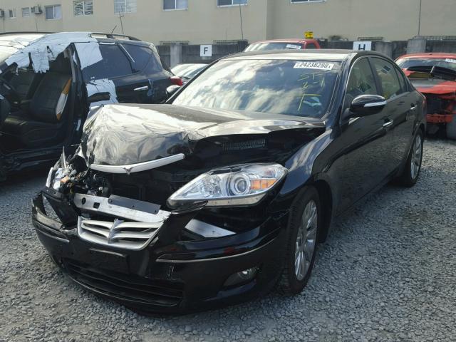 KMHGC46E69U030377 - 2009 HYUNDAI GENESIS 3. BLACK photo 2