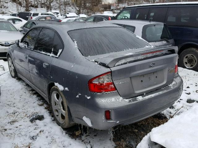 4S3BL616197221360 - 2009 SUBARU LEGACY 2.5 SILVER photo 3