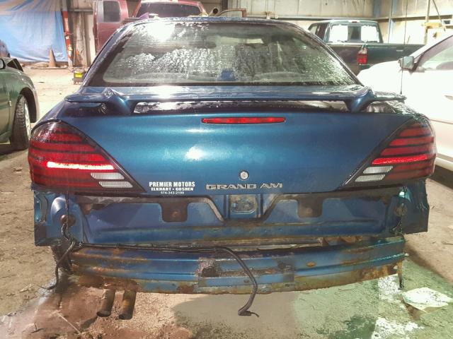 1G2NF52E23M708410 - 2003 PONTIAC GRAND AM S BLUE photo 9