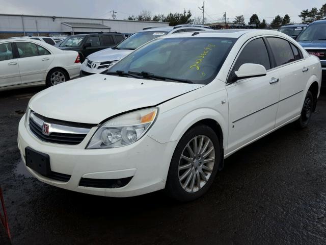 1G8ZV577X7F315849 - 2007 SATURN AURA XR WHITE photo 2