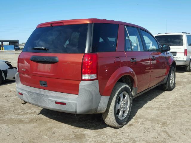 5GZCZ23D22S811754 - 2002 SATURN VUE ORANGE photo 4