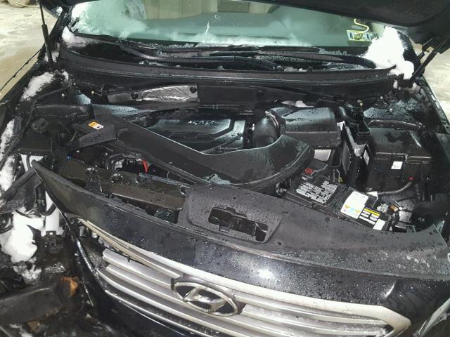 5NPE24AF6HH581769 - 2017 HYUNDAI SONATA SE BLACK photo 7