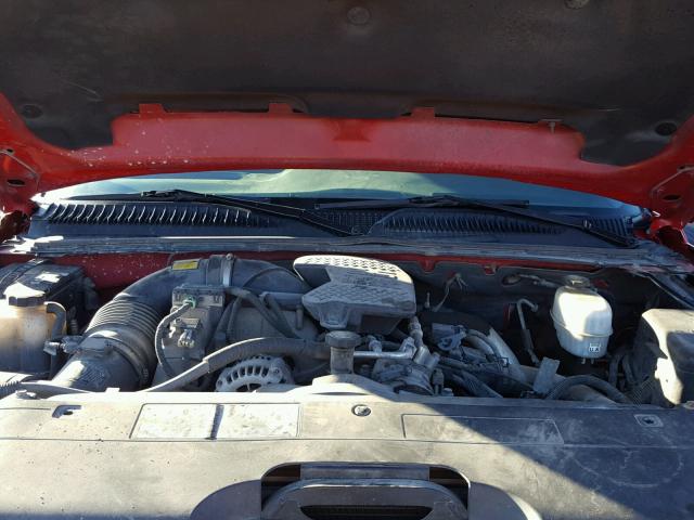 1GCHK39216E116323 - 2006 CHEVROLET SILVERADO RED photo 7