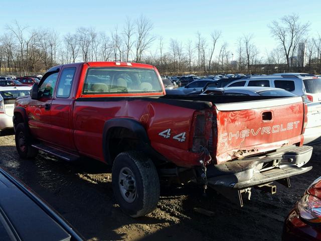 1GCHK39216E116323 - 2006 CHEVROLET SILVERADO RED photo 9