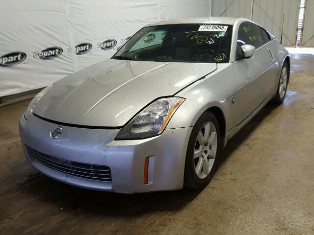 JN1AZ34D95M605016 - 2005 NISSAN 350Z COUPE SILVER photo 2