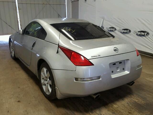 JN1AZ34D95M605016 - 2005 NISSAN 350Z COUPE SILVER photo 3