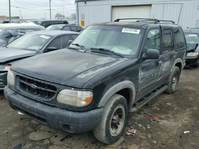 1FMZU62X2YZB76995 - 2000 FORD EXPLORER X BLACK photo 2