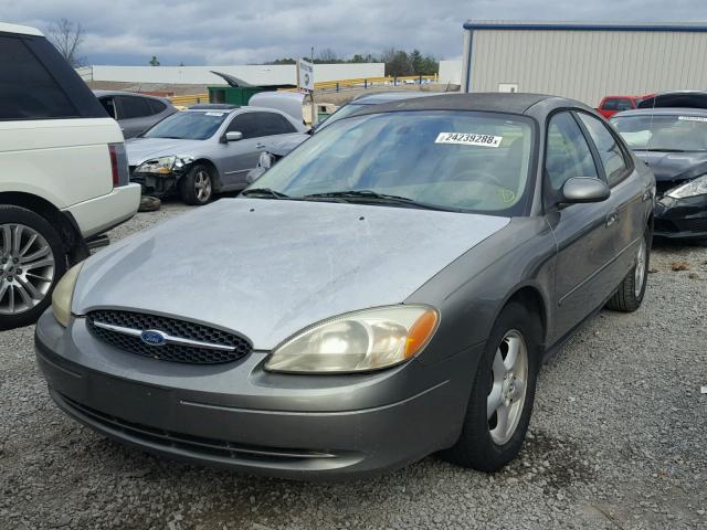1FAFP552X3A276221 - 2003 FORD TAURUS SES GRAY photo 2