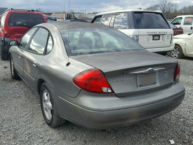 1FAFP552X3A276221 - 2003 FORD TAURUS SES GRAY photo 3