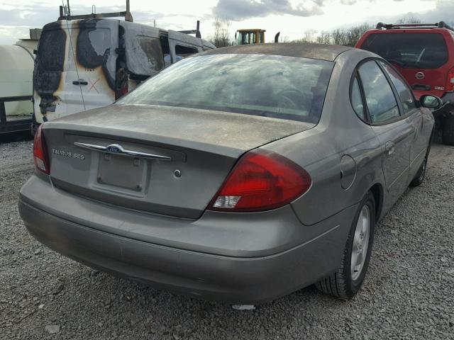 1FAFP552X3A276221 - 2003 FORD TAURUS SES GRAY photo 4