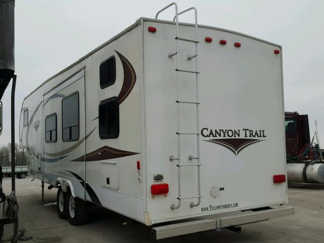 1NL1YFR2XC1074495 - 2012 CAOC CAMPER WHITE photo 3