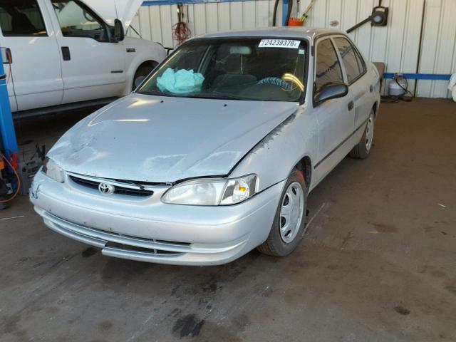 1NXBR12E4XZ167702 - 1999 TOYOTA COROLLA VE GRAY photo 2