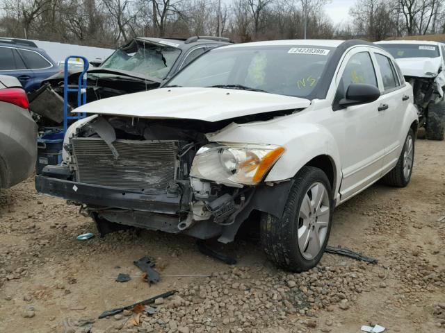 1B3JB48B47D506995 - 2007 DODGE CALIBER SX WHITE photo 2